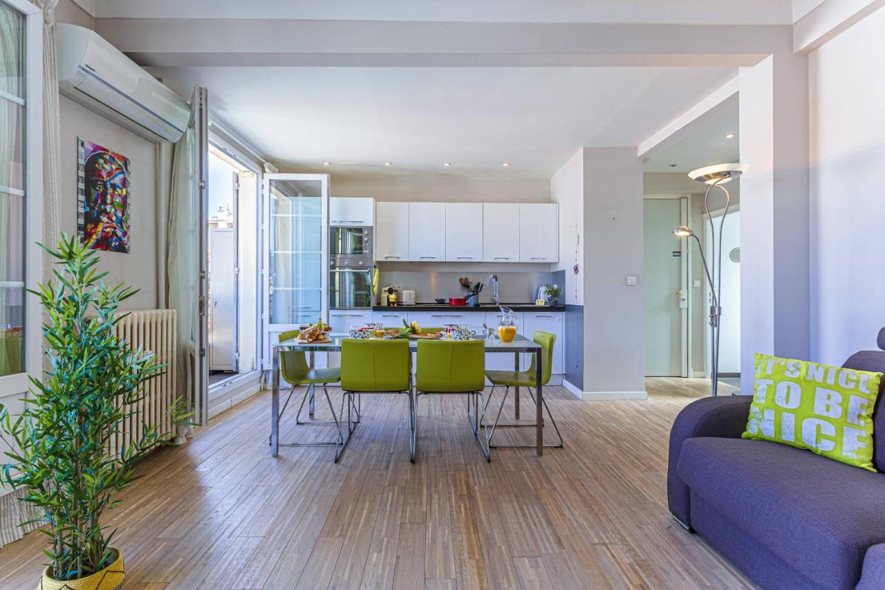 Berlioz 1 - City Center 2 Rooms - Last Floor نيس المظهر الخارجي الصورة