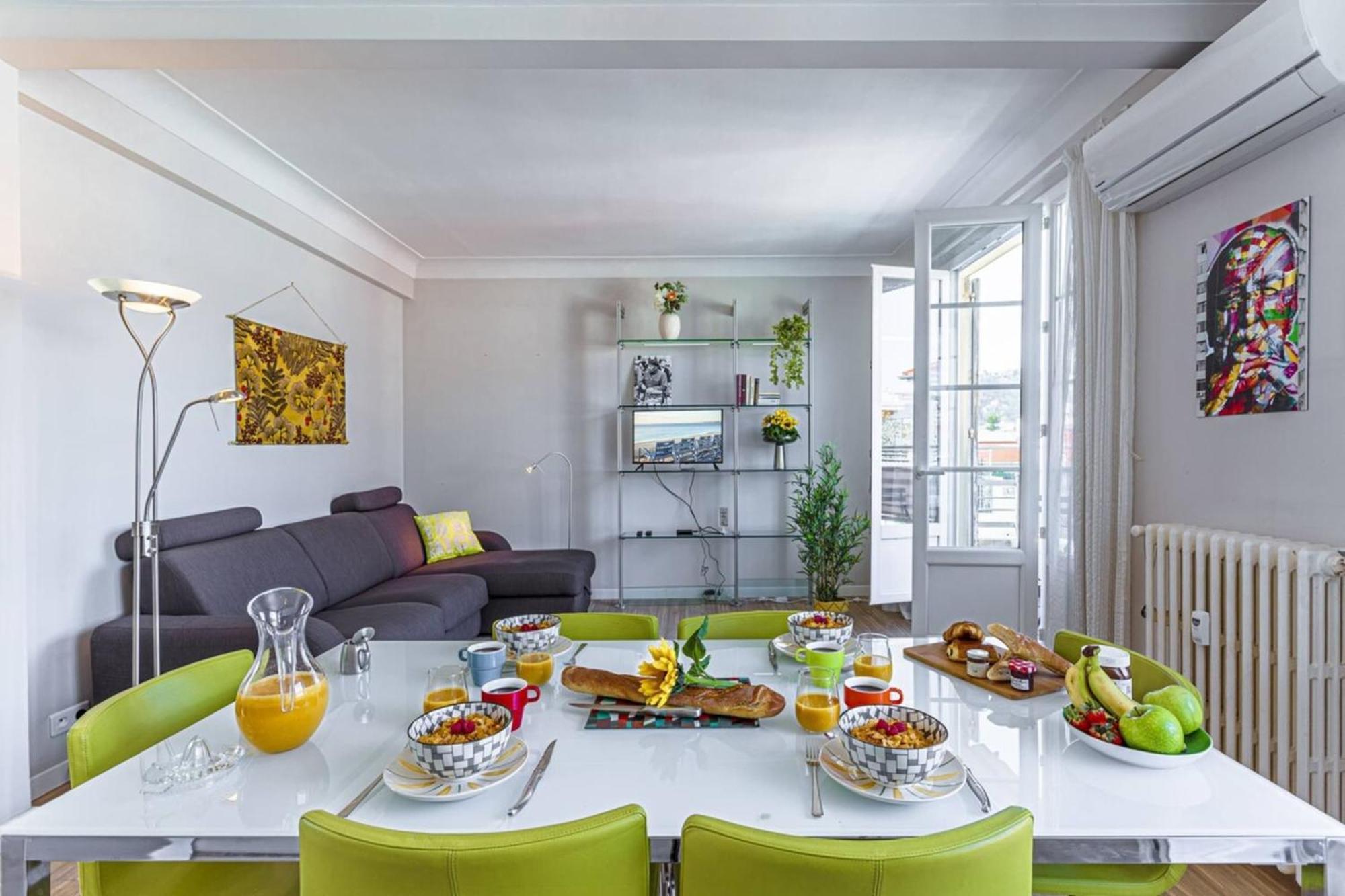 Berlioz 1 - City Center 2 Rooms - Last Floor نيس المظهر الخارجي الصورة