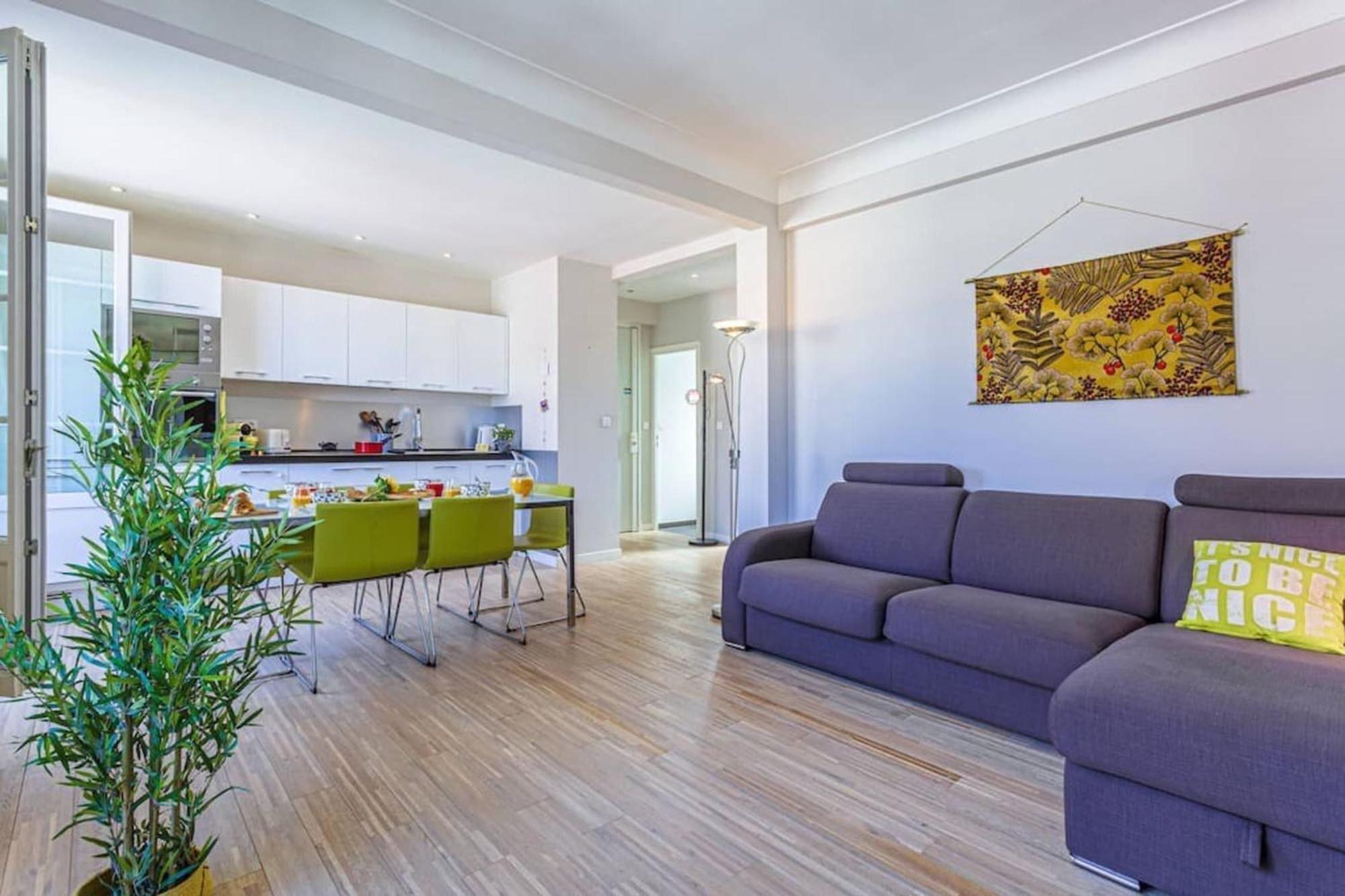 Berlioz 1 - City Center 2 Rooms - Last Floor نيس المظهر الخارجي الصورة